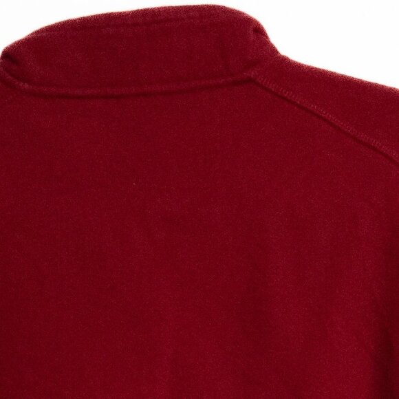 Charles River Mens Half-Zip Pullover Jacket Red Size L - Picture 6 of 8